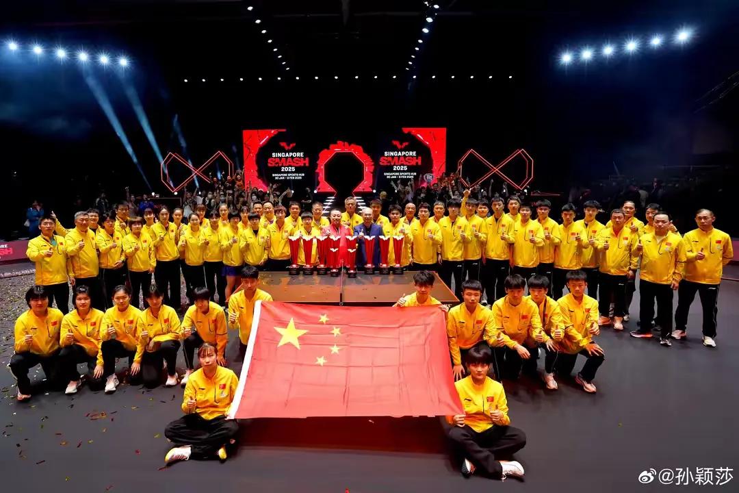孙颖莎尴尬到假装擦球桌